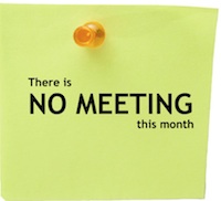 No book club meeting in August